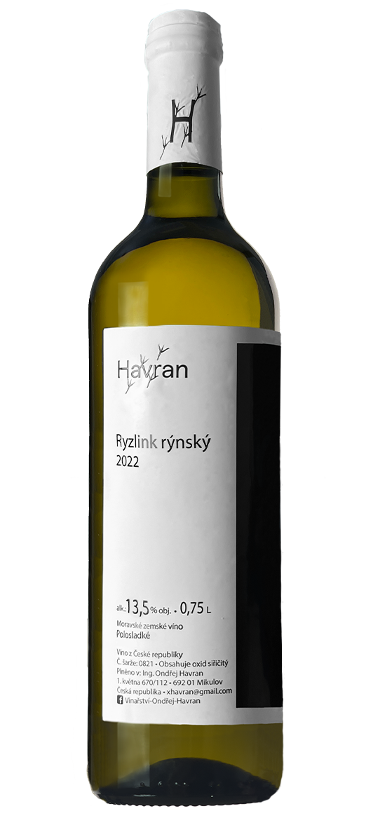 Cuvée Ryzlink rýnský + Hibernal 2022